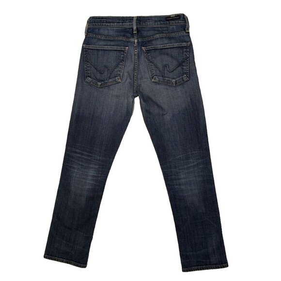 CITIZENS OF HUMANITY, Phoebe jeans 26, slim straight crop, denim, medium wash - Picture 2 of 11